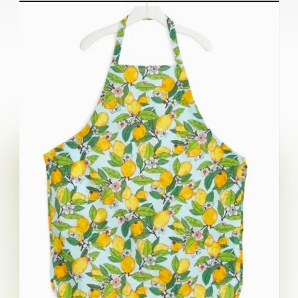 VERA BRADLEY Lemon Grove Yellow Apron Bib  New
